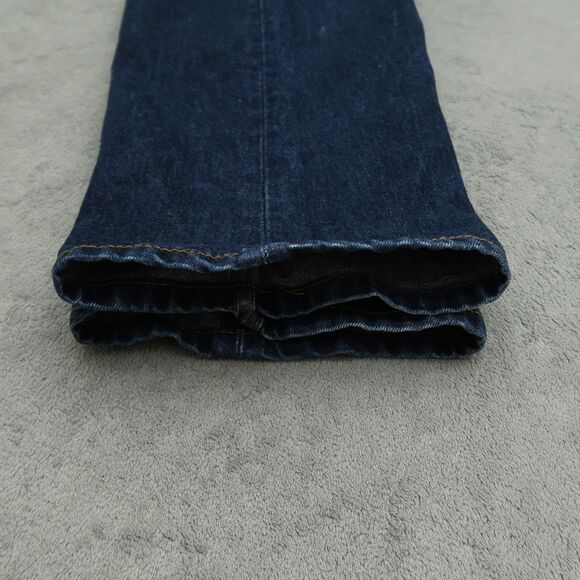 Levi's 505 Jeans Mens Size 40x30 Blue Regular Straight 100% Cotton Denim Dark - Picture 10 of 16